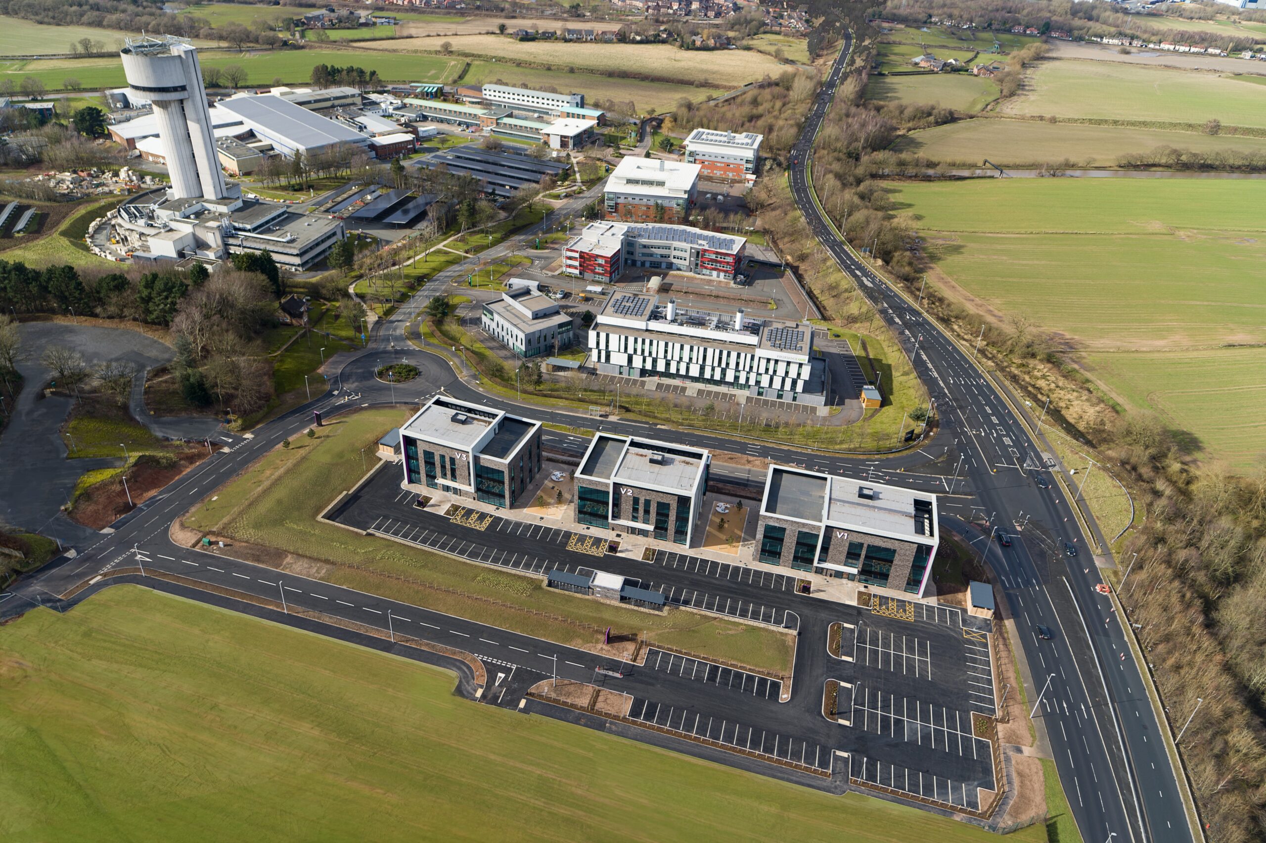 Campus aerial Jun 2022